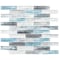 Andova Tiles SAMPLE Giovan 1 x 4 Glass Brick Joint Mosaic Tile SAM-ANDGIO401 - alternate 1